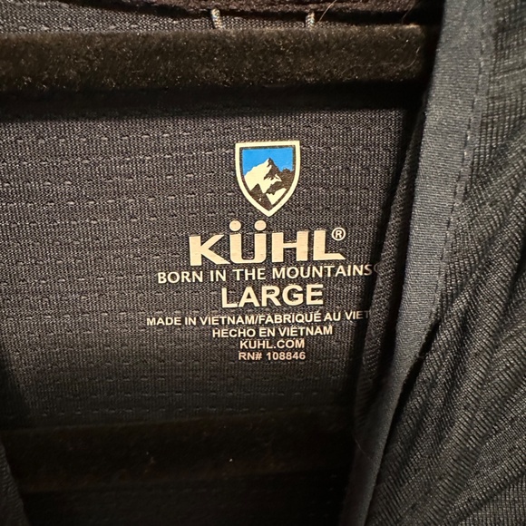 KUHL PULLOVER HOODIE SIZE LARGE - Picture 4 of 5